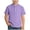 Purple, variant on Boys Cotton Henley Shirts Roll Short Sleeve Button Down T-Shirt Summer Casual Breathable Tshirts