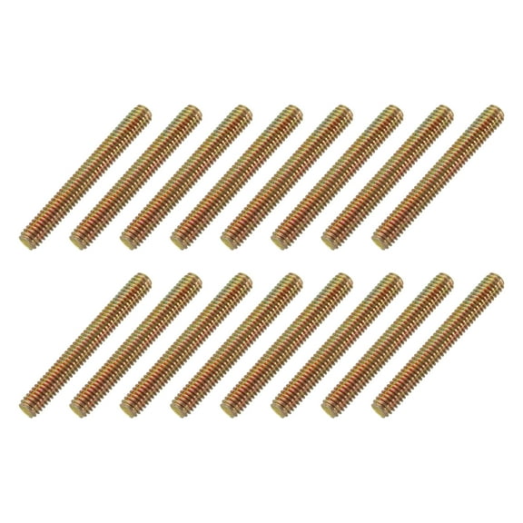 16 Pack Fully All Threaded Rod 5/16" Thread, 2-1/2" Length, Thread Screw