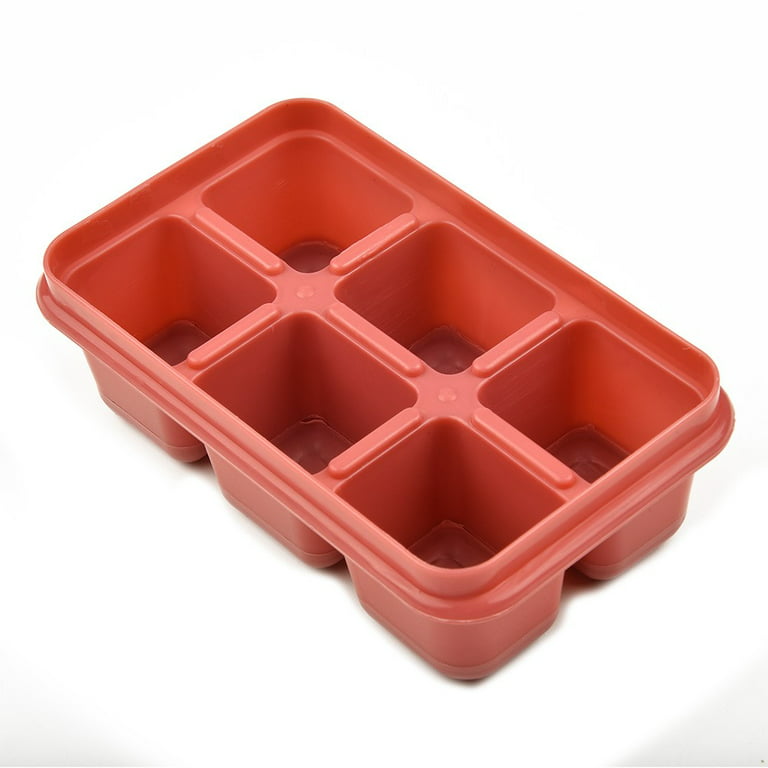 WOPO2259 / Silicone 6 Holes Square Ice Cube Tray
