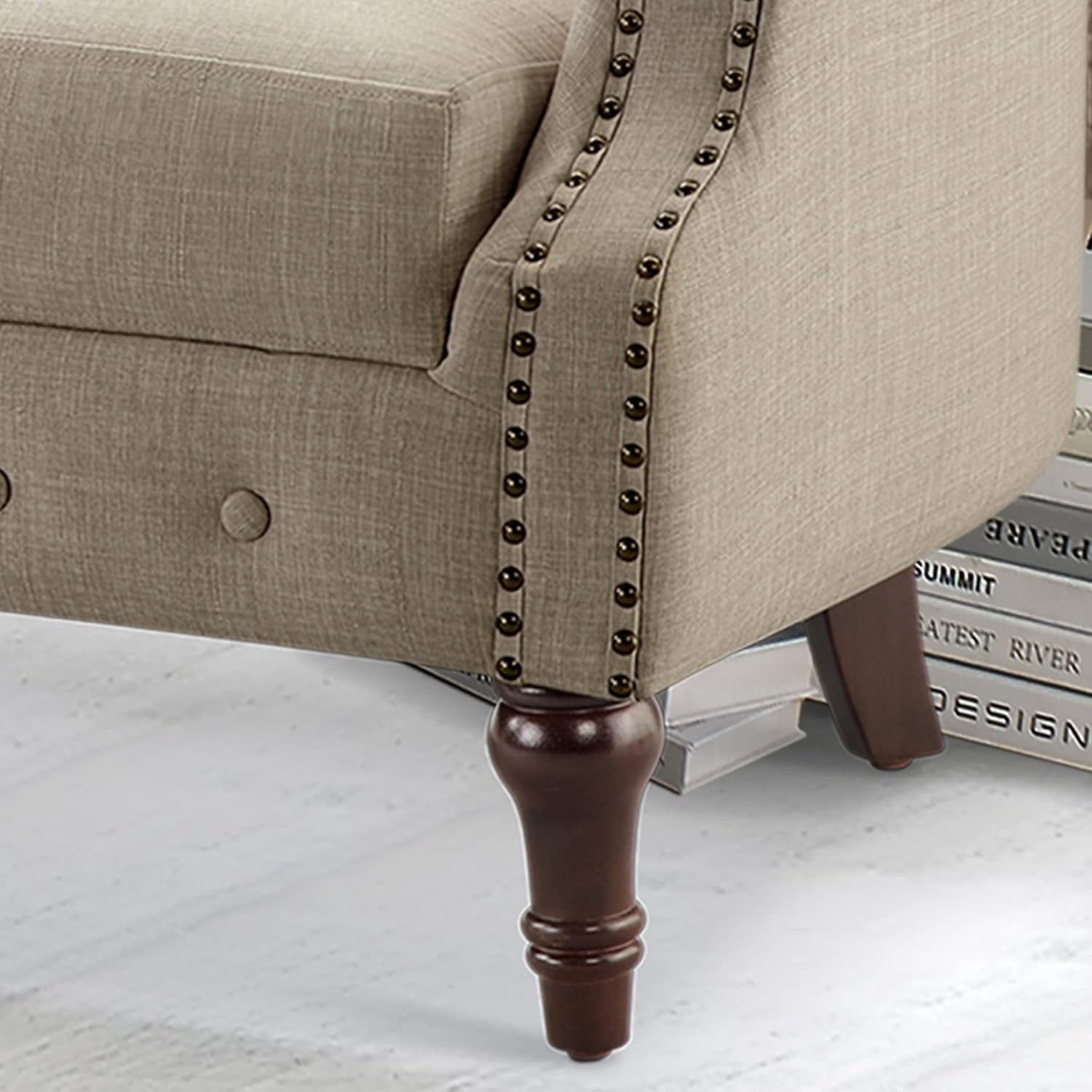 Loveseat Sofa for Living Room - Long Couch in a Box, Love Seat for Small Area, Couches for Living Room