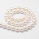 thumbnail image 3 of Shell Pearl Bead Strands Grade A Round Floral White 6mm Hole: 0.8mm about 62pcs/strand 16 inch, 3 of 8
