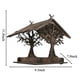 thumbnail image 3 of Casa De Pájaros De Madera, Comedero De Pájaros Para Jardín, Casas De Pájaros Colgantes Para Regalo De Jardín Doméstico Yuarrent PT002171-00, 3 of 6