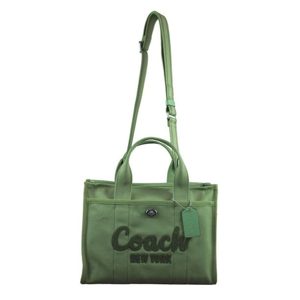 バッグ Vintage Coach Shoulder Tote Bag Green COACH GREEN PURSE HANDBAG SHOULDER TOTE DOUBLE HANDLE ZIP