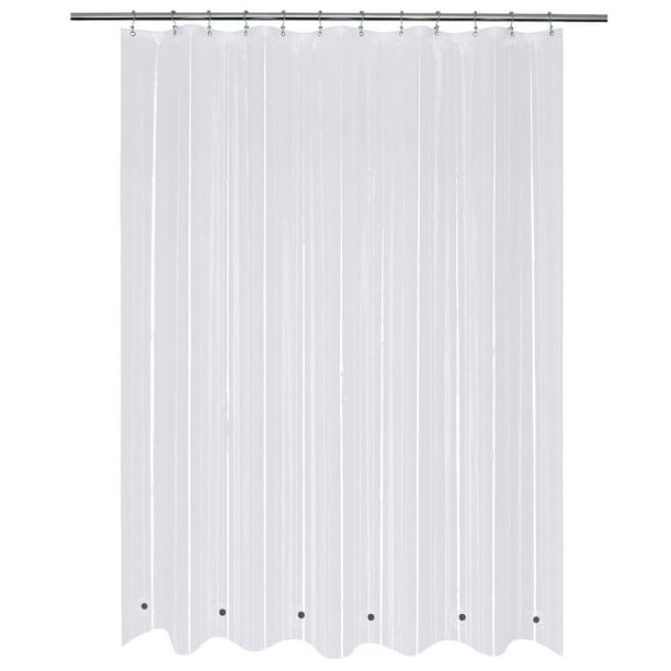 Forro de cortina de ducha Mrs Awesome, largo, 180 x 200 cm, PEVA, 0,2 mm
