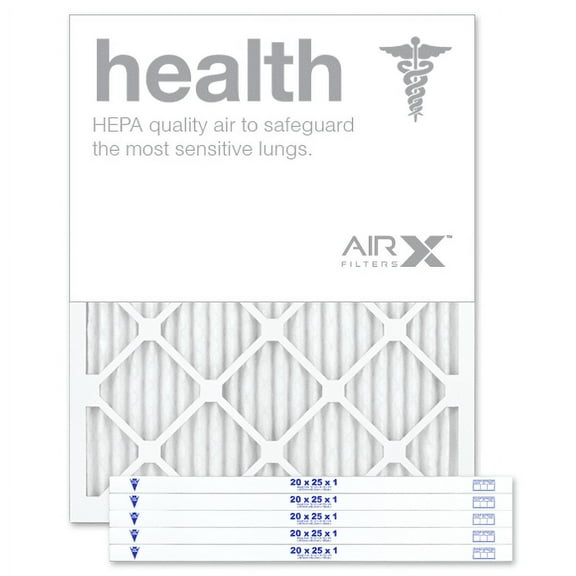 AIRx Health 20x25x1 MERV 13 Pleated Filter