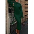 thumbnail image 4 of Conjunto de 2 Piezas para Mujer PRETTYGARDEN Cardigan de Punto y Vestido Maxi XL, 4 of 7