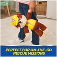 thumbnail image 6 of GUND PAW Patrol Official Rubble Take Along Buddy Plush Toy, Premium Stuffed Animal for Ages 1 & Up, Yellow/Brown, 13”, 6 of 10