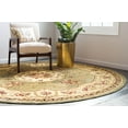 thumbnail image 4 of Rugs.com Chateau Collection Rug – 10 Ft Runner Cream Medium Rug Perfect For Kitchens, Dining Rooms, 4 of 9