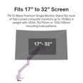 thumbnail image 2 of Soporte de escritorio para monitor Pixio PS1S Wave Pink 32 pulgadas, 2 of 7