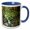 Blue/White, variant on 3drose, Olympic Np, Sol Duc Valley, Rainforest Stream - Us48 Jwi1351 - Jamie and Judy Wild, 11oz Mug