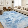 thumbnail image 1 of Modern Abstract Area Rugs for Living Room x Non Slip Machine Washable Rug Lightweight Low Pile Floor Carpet for Bedroom Dining Room Nursery Home Office Entryway Rugs Grey, 1 of 8