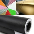 thumbnail image 2 of Soumake 3D Thickened Car Body Carbon Fiber Color Changing Decor Wrapping Film Sticker, 2 of 7