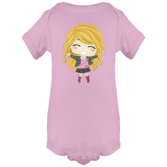 Pop Star Girl Bodysuit Infant -Image by Shutterstock, 6 Months