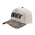 thumbnail image 5 of Winter Hats For Women Retro Two Tone Ponytail Baseball Cap Embroidered Adjustable Trucker Hat One Size Size Hats For Women, 5 of 5