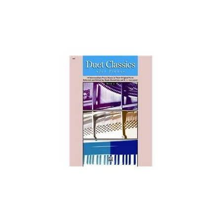 Alfred 00-6645 Duet Classics for Piano- Book 2 - Music Book