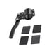 thumbnail image 5 of Extensor de palanca de señal de aluminio, de posición de ajuste, varilla de señal de volante para , fácil instalación, accesorios de Negro Macarena Varilla de giro del volante, 5 of 7