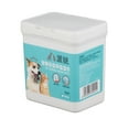 thumbnail image 2 of 50 toallitas desechables para limpiar los dientes de tu perro, reducen la placa y refrescan el aliento. Toallitas para el cuidado dental de tu mascota., 2 of 12