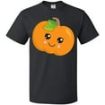 thumbnail image 3 of Inktastic Smiling Pumpkin, Orange Pumpkin, Halloween T-Shirt, 3 of 5