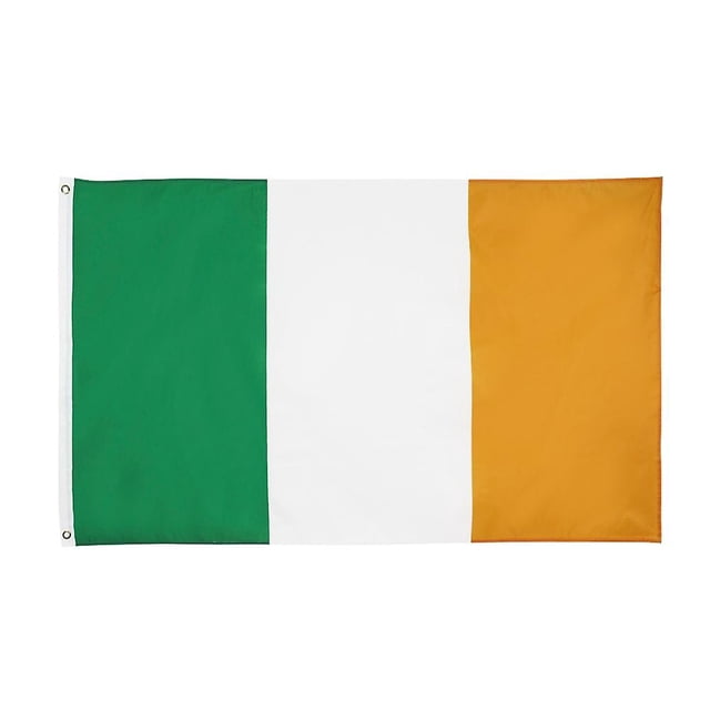 Bandera irlandesa, infrarrojos verde-blanco-naranja, 3x5 pies, 90x150 cm// kaili Sencillez