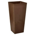 thumbnail image 2 of Arcadia Garden Products 13x13x28" PSW Contempo Tall Square Planter, Chocolate, 2 of 11