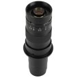 thumbnail image 4 of Objetivo de cámara de microscopio de video industrial, enfoque ajustable, lente de microscopio monocular 10A, negro, 4 of 5