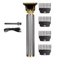 thumbnail image 1 of Cortapelos para hombres Recortadora profesional de cuchillas en T, para cortar el cabello, recortadora de corte de cabello portátil, 1 of 5