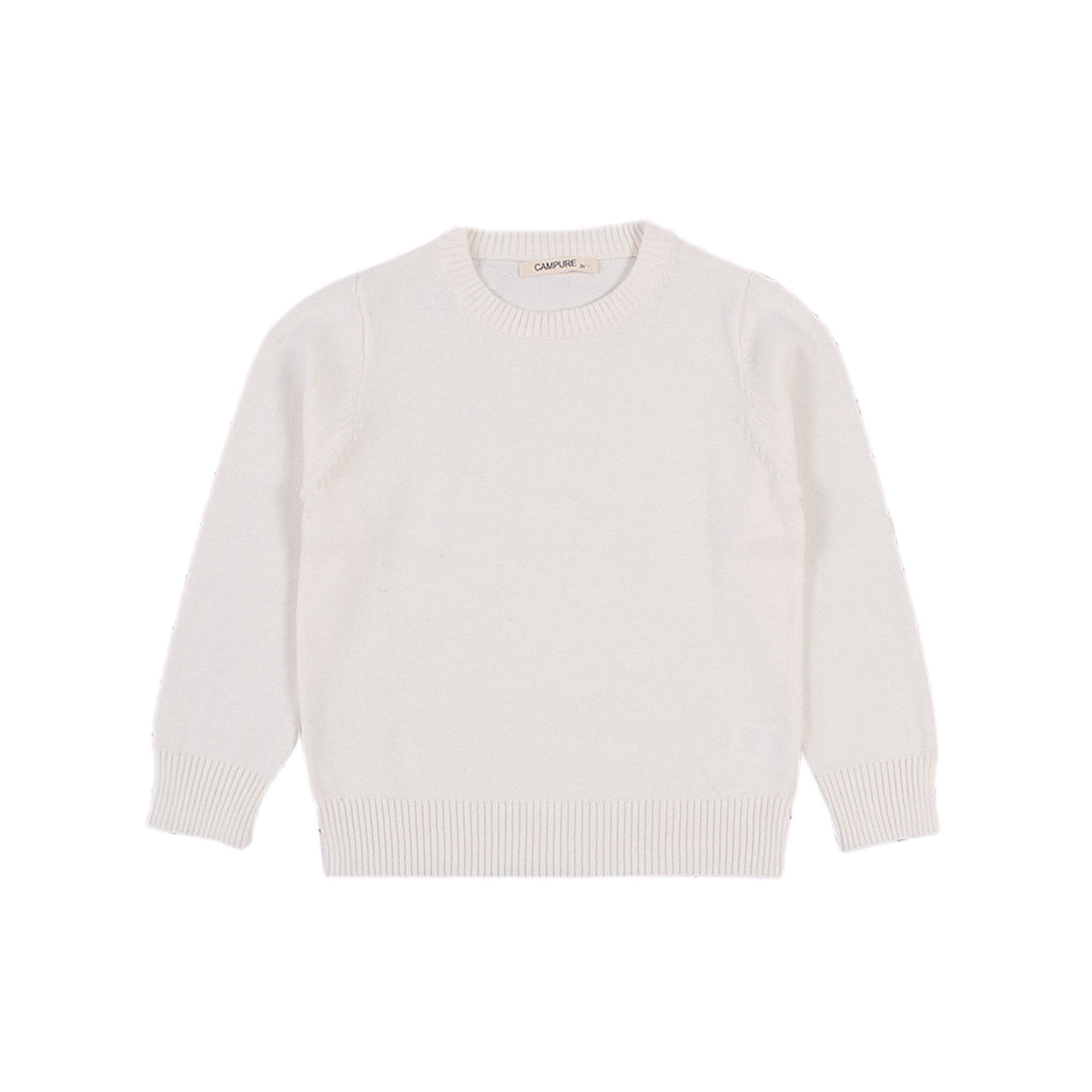 Glookwis Kids Solid Color Sweater Casual Sweatshirt Cute Baggy Pullover  Warm Crew Neck Tops Knit Sweaters White 4Y (110cm) - Walmart.com