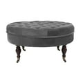 thumbnail image 2 of Abble 33" Tufted Round Cocktail Ottoman, 2 of 6