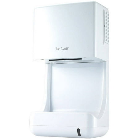 Air Towel Electric Hand Dryer with Temperature Controlled High Speed Airflow, Removable Drip Tray and Energy