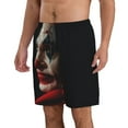 thumbnail image 2 of Joker Movie Men's Beach Shorts Swim Trunks Casual Quick Dry Board Shorts Swimwear with Mesh Lined and Pockets, 2 of 8