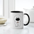 thumbnail image 6 of CafePress - Big Nose Great Pyrenees Mug - 11 oz Ceramic Mug - Novelty Coffee Tea Cup, 6 of 6