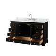thumbnail image 6 of Wyndham Collection WCS202060SKGCMUNOMXX Deborah 60" Free Standing Single Vanity Set - Dark, 6 of 6