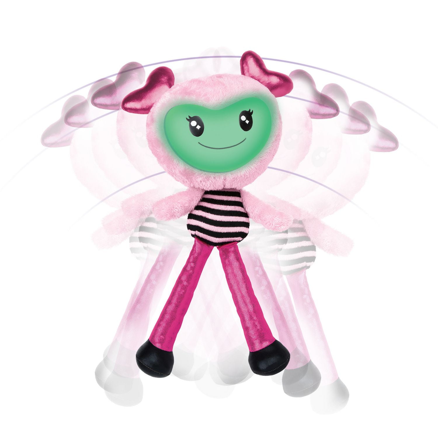 Peluche interactive Brightlings de 15 po (38 cm) en rose
