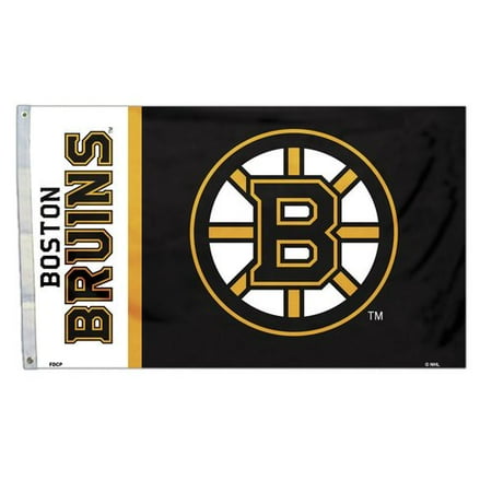 Boston Bruins Garden - NHL Boston Bruins Flag with Grommets, 3' x 5'