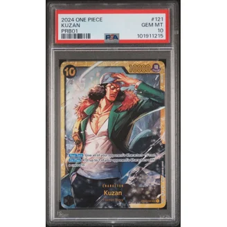 One Piece Kingdoms of Intrigue Sakazuki Graded Card (PSA Gem Mint