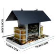 thumbnail image 4 of Outdoor Bird Feeder for Finches and Titmice Large Capacity Durable Wild Bird Feeding Station, 4 of 8