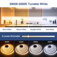 thumbnail image 2 of Tira de luces LED Ustarus 25 m 24 V regulable 3000 K-6000 K, 2 of 8