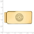 thumbnail image 2 of 10k Yellow Gold Logoart Baylor University Money Clip Crest, 2 of 4