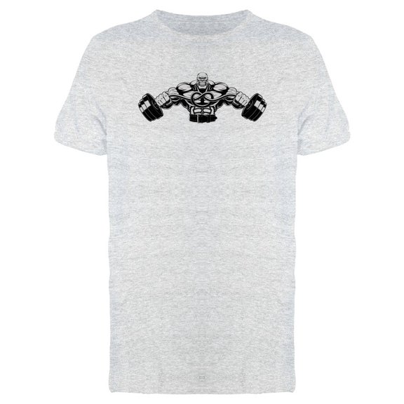 Muscular Bodybuilder B&W Tee Men's -Image by Shutterstock