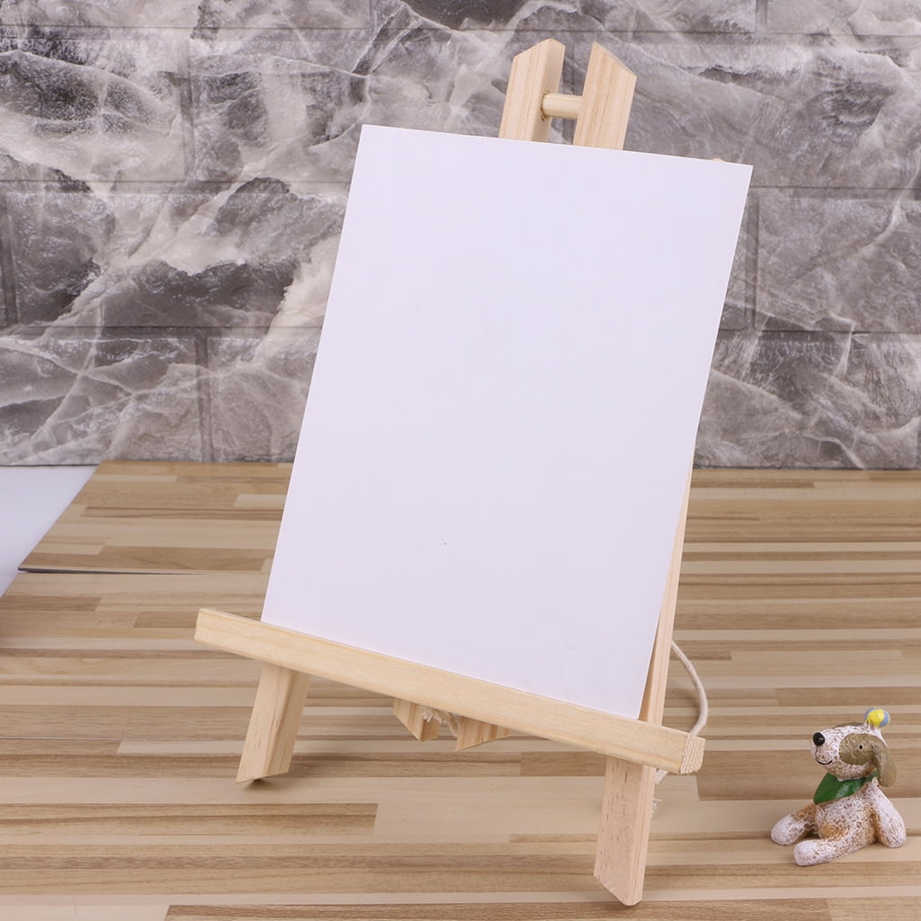 Desktop Easel Foldable Display Stand Wooden Tripod Easel 2 Sizes