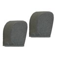 thumbnail image 4 of 1 par muebles reposas cubre sofá sofá protector gris puntos Puntos Sunnimix Cubierta del apoyabrazos del sofá, 4 of 8