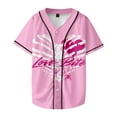 thumbnail image 2 of AJ Lee Merch Fans Unisex Baseball Jersey – V-Neck Short Sleeve Streetwear Tee for Wrestling Fans and Supporters, 2 of 12