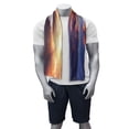 thumbnail image 2 of Landscape Gym Towel, Panoramic Photo of Breathtaking Sunset over Forest Mountains Ukraine Europe, One-Sided Quick Dry Microfiber for Beach Fitness & Swimming, 60" x 30", Multicolor, by Ambesonne, 2 of 2