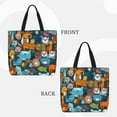 thumbnail image 3 of General Cute Animals Large Capacity Zipper Shoulder Bag, 3 of 8