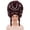 Burgundy, variant on HPO Baroque Beehive Updo Wig for Women – 18th Century Rococo Colonial Victorian Updo Wig for Halloween Cosplay -PNK
