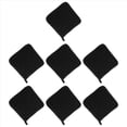 thumbnail image 4 of 7 Pieces Black Cotton Pot Holders for Kitchen Oven Mitts, Machine Washable and Heat Hot Pad, 4 of 10