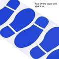 thumbnail image 5 of 5.9x2.5" Footprints Floor Stickers Footprint Wall Stair Decal Sticker, Blue 8 Pairs, 5 of 6