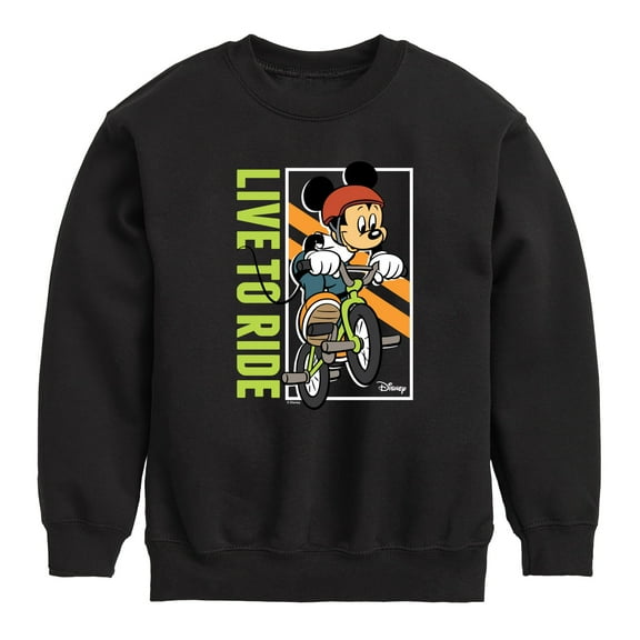 Disney - Ride It Out - Toddler And Youth Crewneck Fleece Sweatshirt