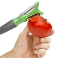 thumbnail image 3 of Prep Solutions Dual Peeler (Straight/Serrated) - Green, 3 of 3