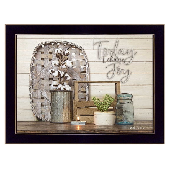 Today I Choose Joy by Susan Boyer Print Wall Art Wood Multi-Color
